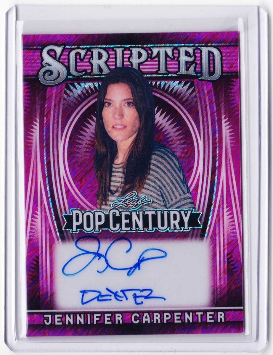 Jennifer Carpenter 2025 Leaf Pop Century Autograph Card # 1/8