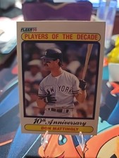 1990 Fleer - Players of the Decade Don Mattingly #626