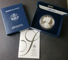 2005 W Proof $1 American Silver Eagle Dollar
