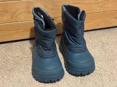 Wedze Decathlon Kleinkind Schneestiefel türkis Größe 6C/7C fast neu