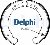 Delphi LS1089 Bremsbackensatz 4 Bremsbacken Trommelbremse FüR Land Rover