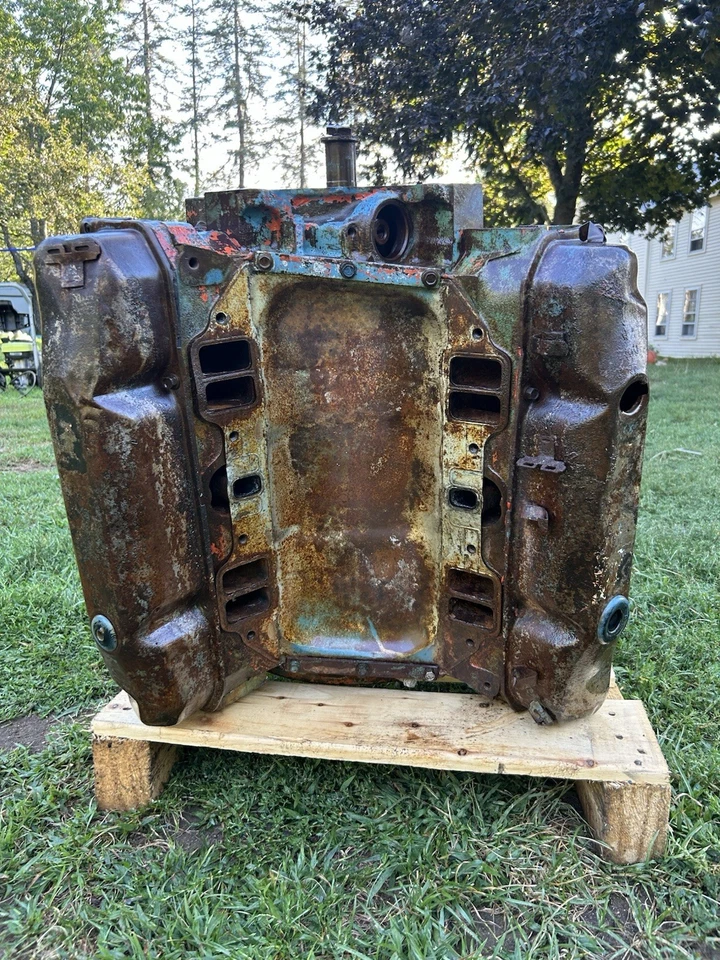 Mopar Dodge Plymouth Chrysler 1969 383 HP motor bloque grande con cabezales Foto 3 de 4