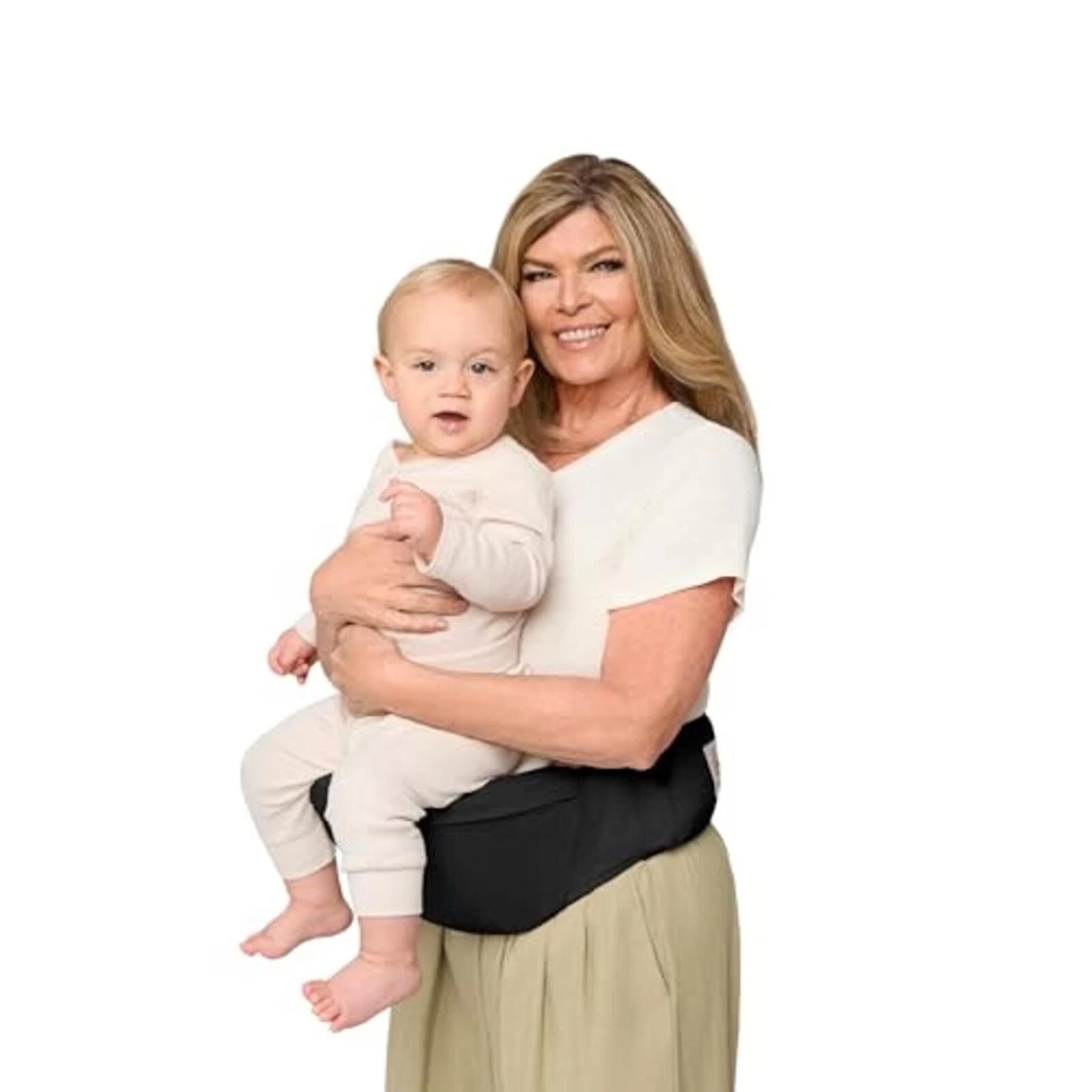 Ergobaby Lift Ergonomic Baby Hip Seat Carrier, Onyx Black, MSRP $79