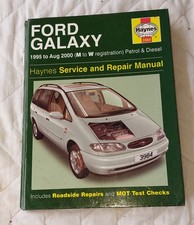 Mk2 Ford Galaxy 2000-2006 Haynes Manual Hardback Book