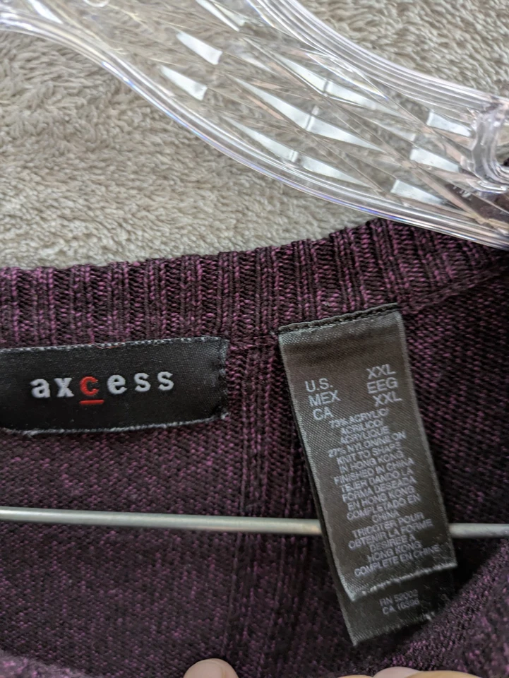 Suéter Para Hombre XXL Informal Preppy Clima Acogedor LEER Foto 3 de 4