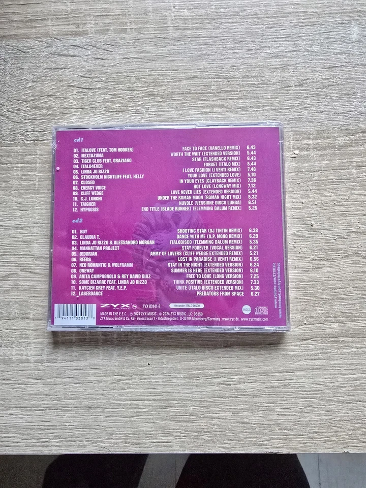 CD ZYX Italo Disco New Generation Vol. 24 von Various Artists 2CDs - Bild 2 von 2