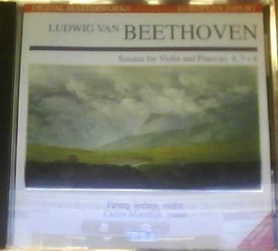 Beethoven Sonatas for Violin and Piano, Nos. 4, 7 & 8 Audio CD NEW