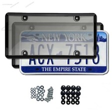Clear Reflective Anti Speed Red Light Toll Camera Stopper License Plate Fr