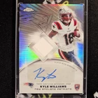 2025 Topps Chrome Kyle Williams Rookie Patch Autographs (RAW)