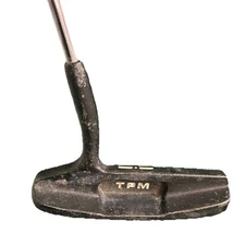 Spalding T.P. Mills 8 Blade Putter RH Steel 35" Shaft Label And Original Grip