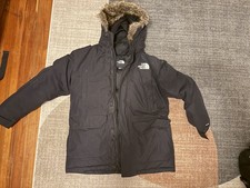 Mens North Face McMurdo Parka Black Large - E...