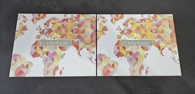 2 x Lookfantastic Geschenk-/Aufbewahrungsbox mit gelbem Seiden- & Geschredderpapier - Multi