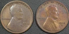 Lot of 2x 1914 S Lincoln Wheat Copper Cents 1C **SCARCE KEY DATE**