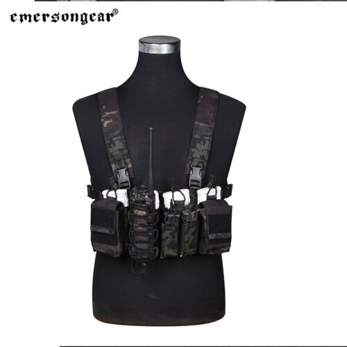 Emersongear Tactical Chest Rig D3CR Rapid Assault Armor For Plate Carrier Vest - Picture 38 of 40