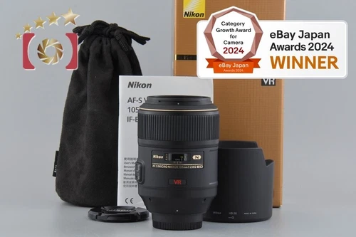 Nikon AF-S Micro NIKKOR 105mm f/2.8 G ED VR w/ Box [Near Mint]