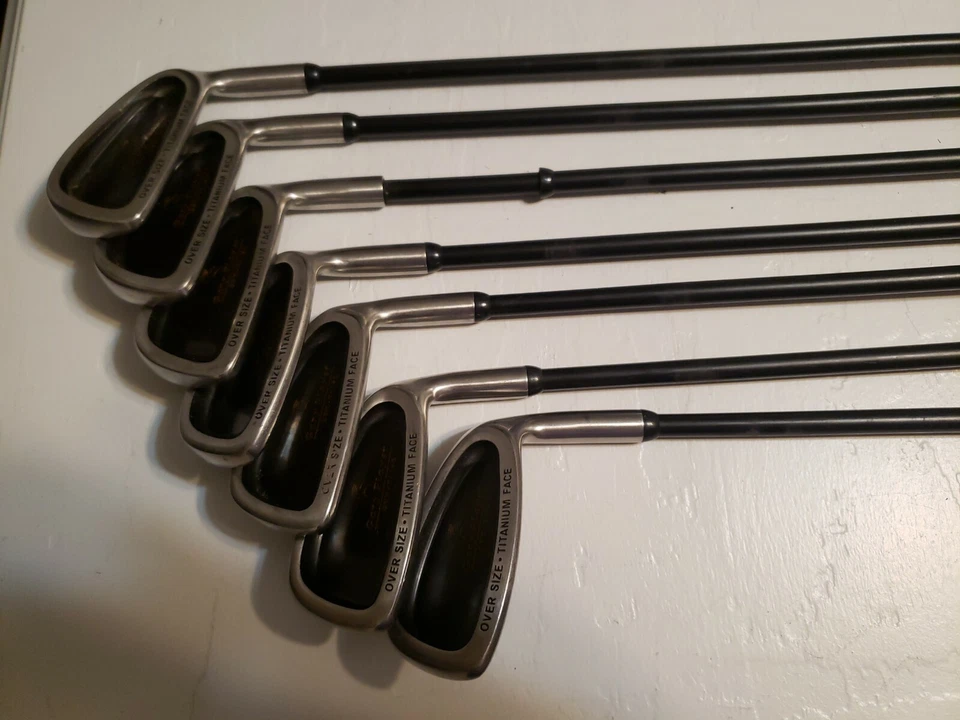 Gary Player Oversized Titanium Face Golf Clubs COMPLETE GPX T1162 IRON SET 3-P  - Image 3 of 4