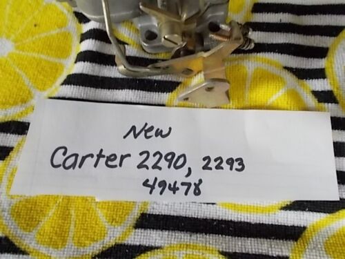 Carter 2-Barrel Carburetor 1966-1969 Mopar Chrysler Dodge Plymouth 318 (2290,+)