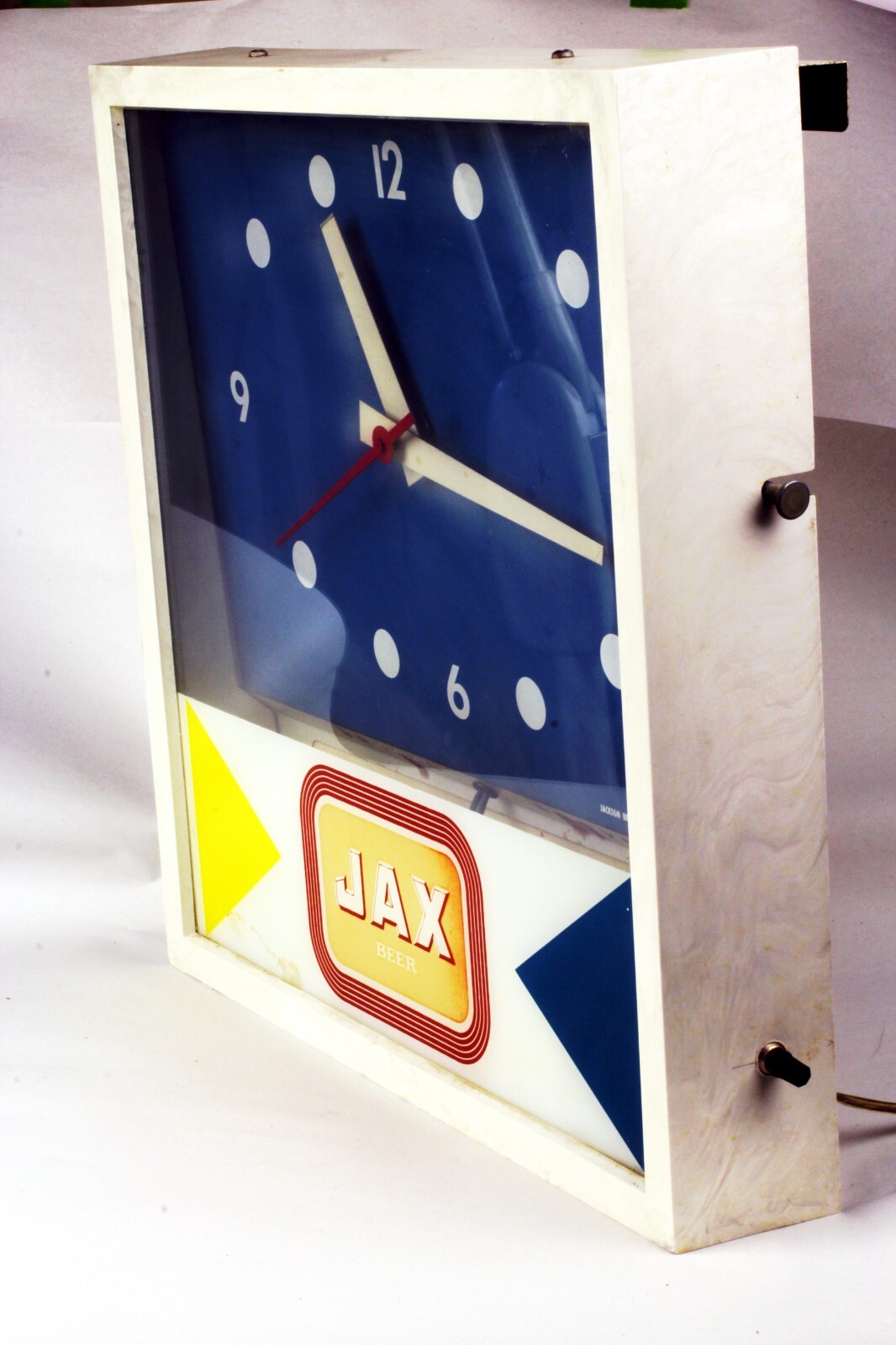 Lighted Working 1960's Electric New Orleans Jax Brewing Beer Clock eBay