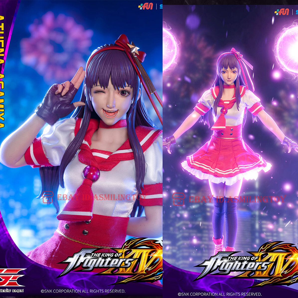 1/6 Genesis Emen King of Fighters KOF-AT01 Athena Female Action