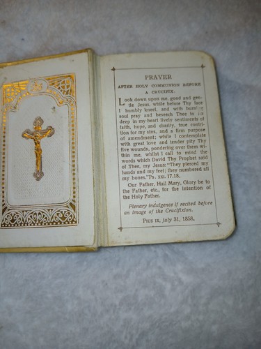 Jesus Make Me Worthy - Vintage Prayer Book (1929) - Picture 5 of 10