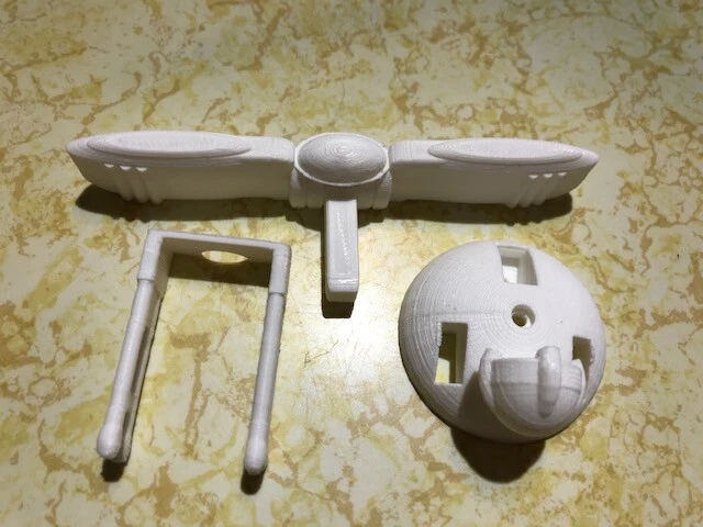 Matchbox Robotech Battle Pod 3D printed Variant Antenna array - Image 2 of 4