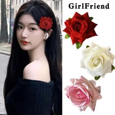Haarschmuck Künstliche Blume Haarnadel Brosche Rose Haarspange Party  ↴