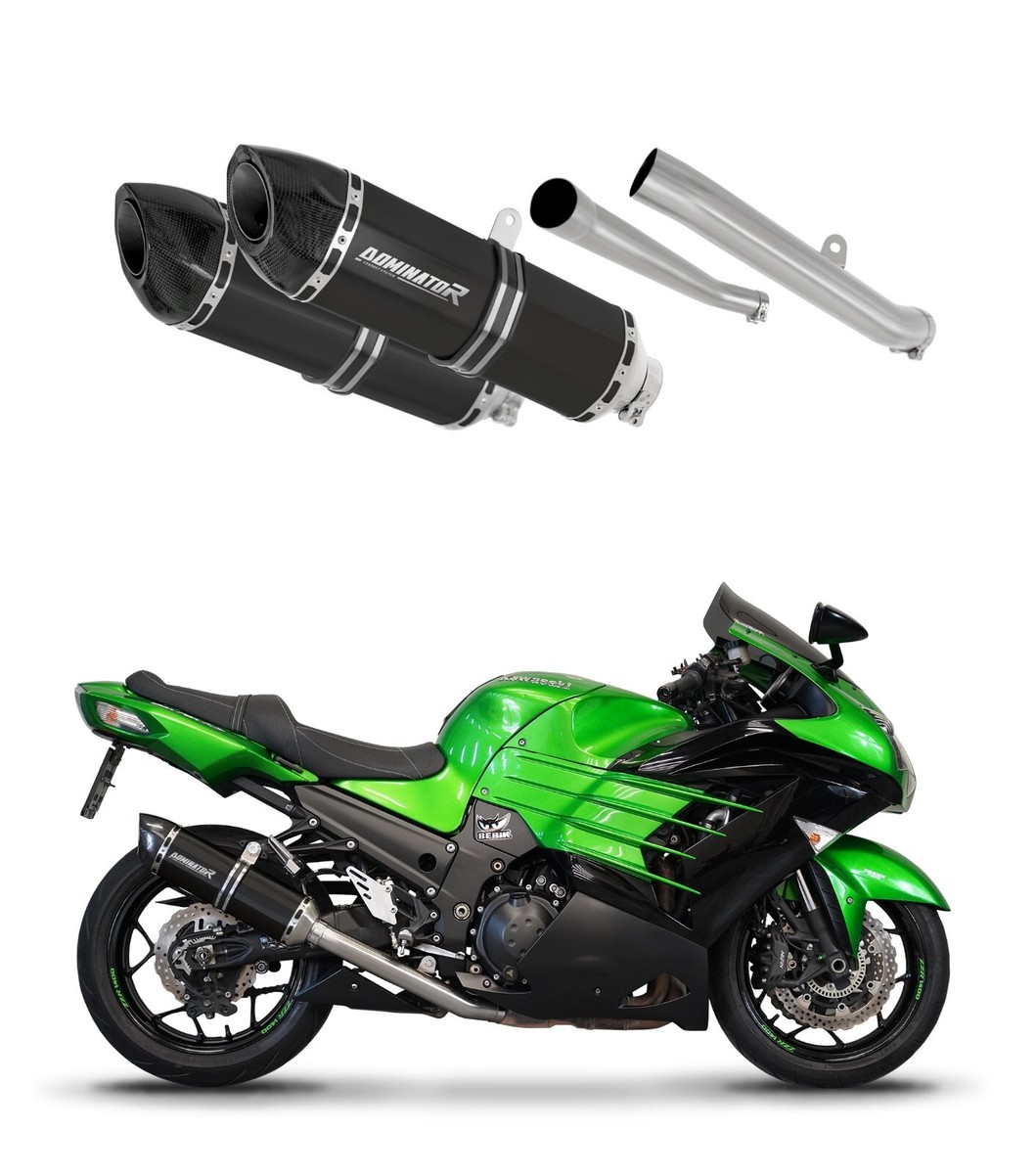 Fits to KAWASAKI ZZR 1400 2012-2023 Exhaust Silencer Muffler HP5