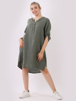long sleeve fitted maxi dress Mocha V-Neck Long Sleeve Fitted Maternity Maxi Dress Large