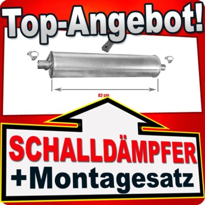 Mittelschalldämpfer für MERCEDES T2/L 508 DG / L 608 D / O 309 D ab 1978