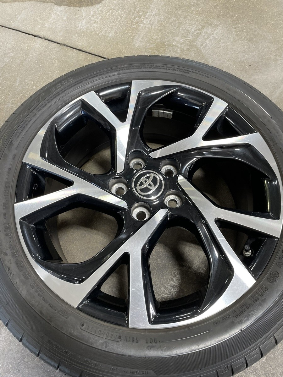 2020-2022 TOYOTA C-HR CHR OEM ONE WHEEL AND TIRE USED 225/50R18