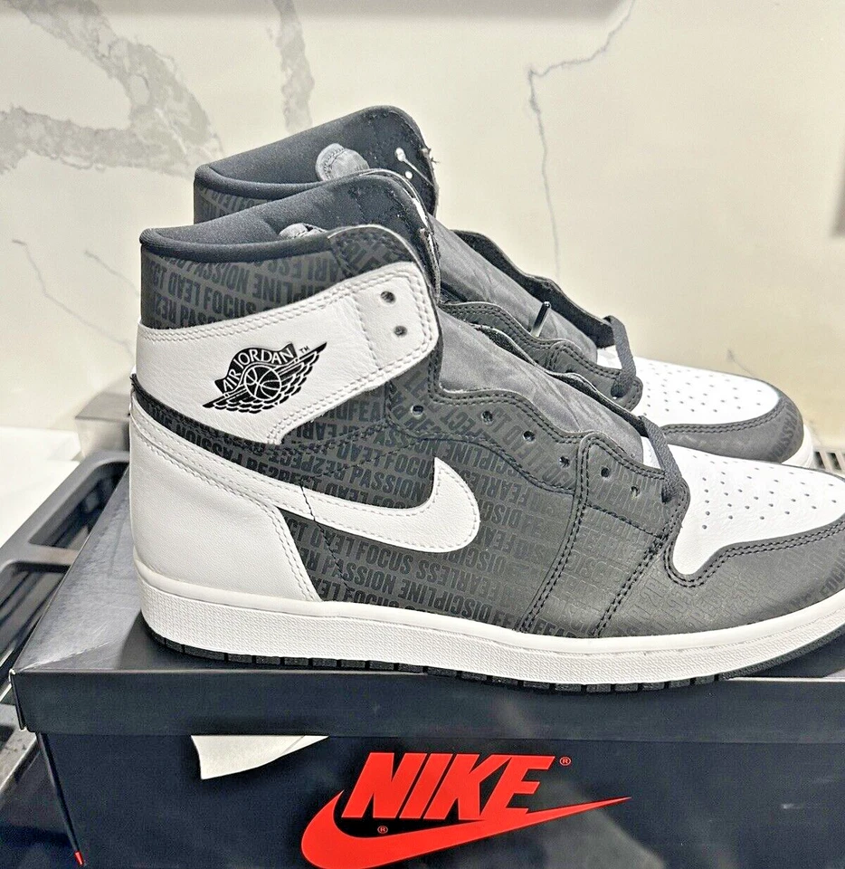 Talla 12 - Air Jordan 1 Retro Alto OG RE2PECT 3M Reflectante 555068-008 Nike AJ 1 Foto 4 de 4