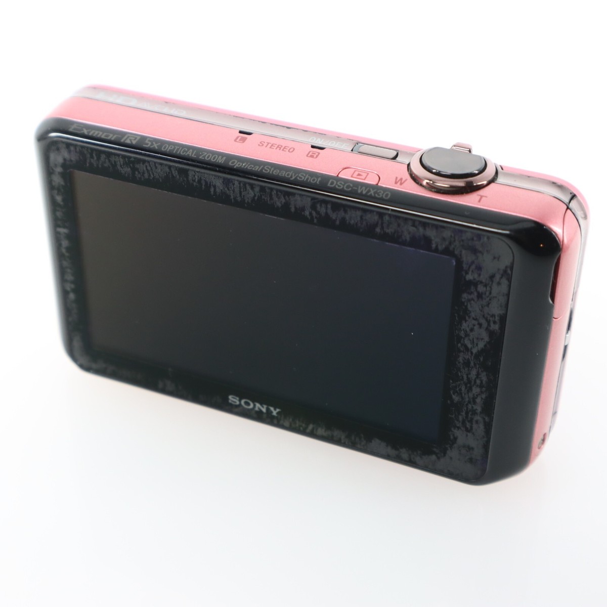 SONY Cyber-shot DSC-WX30ピンク Excellent] SONY Cyber shot DSC-WX30 Pink 5.0x zoom Digital