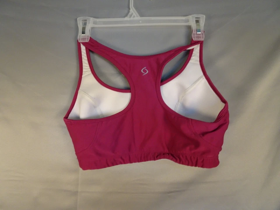 Sujetador Moving Comfort para mujer 36C rosa deportivo activo entrenamiento al aire libre Foto 4 de 4