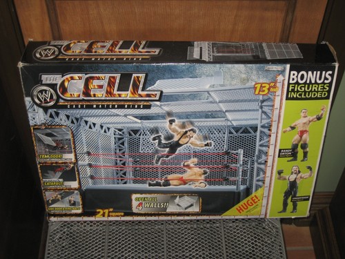 wwe cell cage match ring