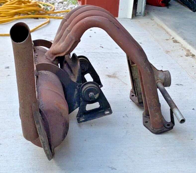 Silenciador silenciador vintage para Fiat 850 Spider cupé Foto 3 de 4