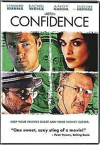 Brand New WS DVD Confidence Edward Burns Dustin Hoffman Rachel Weisz Andy Garcia - Picture 1 of 1
