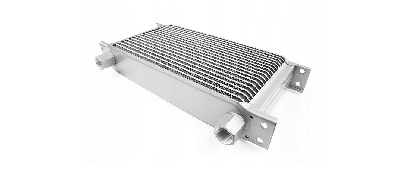 Oil Cooler 19 Row Core Female thread 1/2 in Aluminum Highperformance
