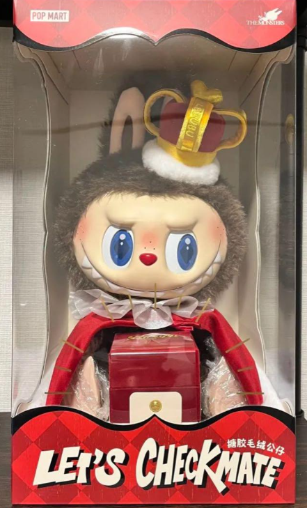 ぬいぐるみ POP MART LET'S CHECKMATE LABUBU Pop Mart Labubu The Monsters Let's Checkmate Series Vinyl