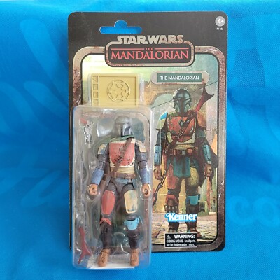 NEW! STAR WARS HASBRO KENNER THE MANDALORIAN - MANDALORIAN COLLECTIBLE FIGURE 