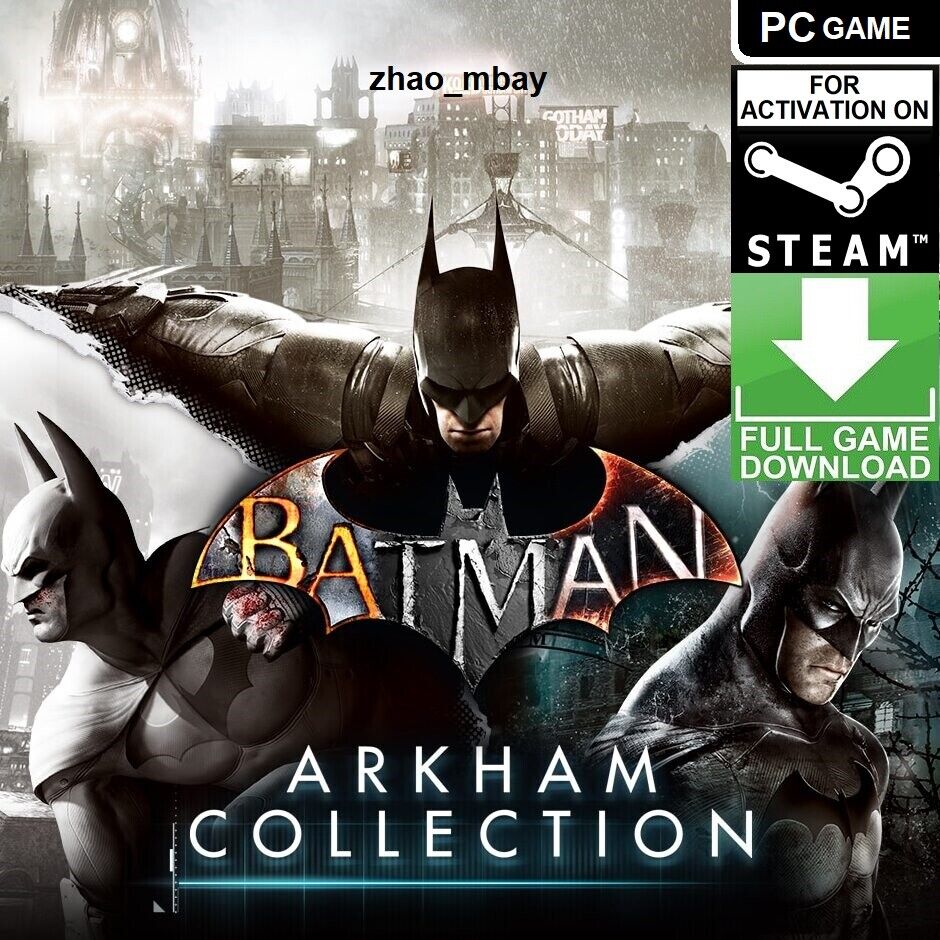 Get every Batman: Arkham game on Steam for $10