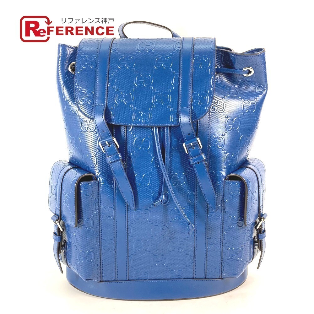 Unused GUCCI Gucci 625770 GG Embossed Backpack Bag Logo Unused GUCCI Gucci 625770 GG Embossed Backpack Bag Logo