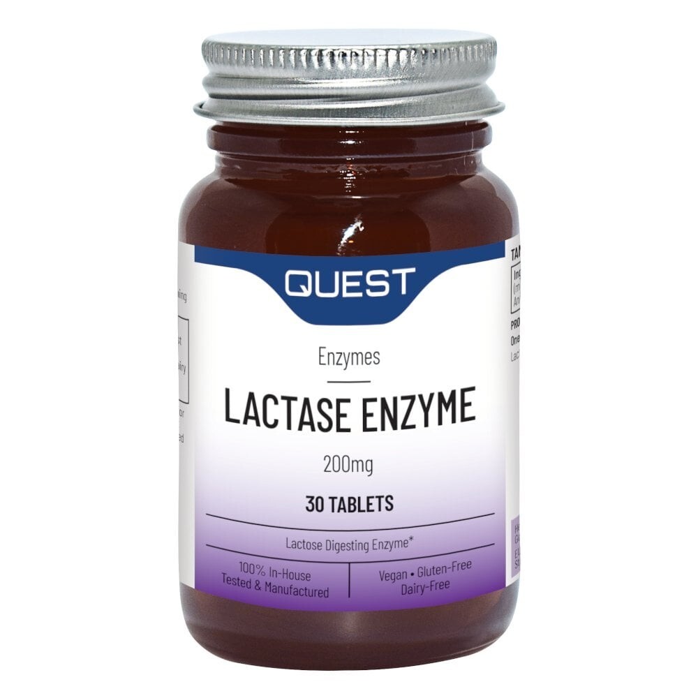 Quest Lactase Enzyme 200mg 30 Tablets