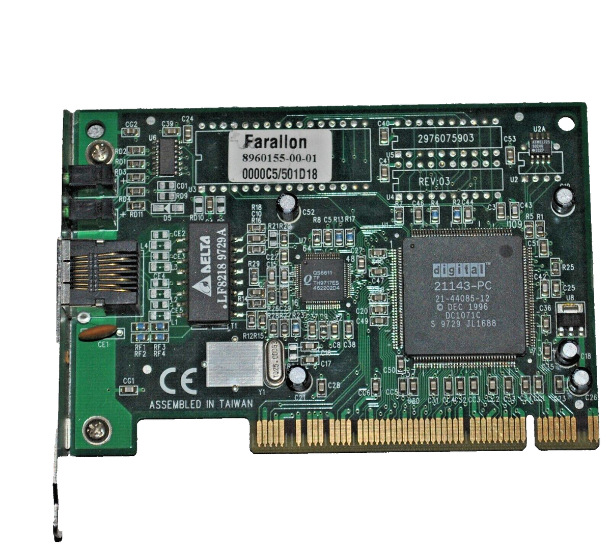 Farallon Ethernet Card for Macintosh LC Farallon Ethernet Card