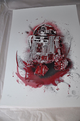 C215 Art - Star Wars - R2Q5 - Artist Proof Print