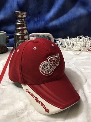 Detroit red wings Hat Redwing adjustable fan favorites red Strapback cap H22