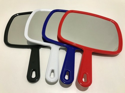 Hand Held Mirror Handheld Salon Mirror X-Large Lady Women Makeup Beauty Cosmetic - Picture 9 of 14