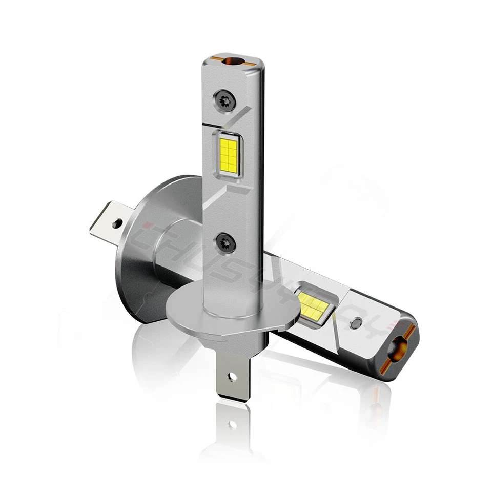 Комплект светодиодных фар дальнего и ближнего света двухлучевые супербелые 8000K для 1999-2000 BMW 750iL - Изображение 2 из 4