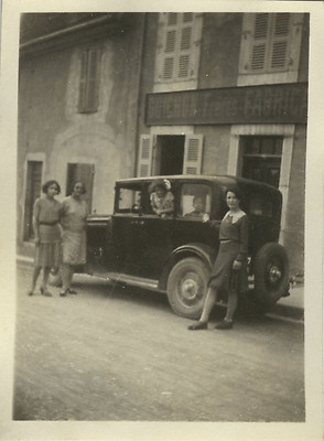 ALTES FOTO - VINTAGE SNAPSHOT - AUTO TACOT AUTO MODE - CAR FASHION