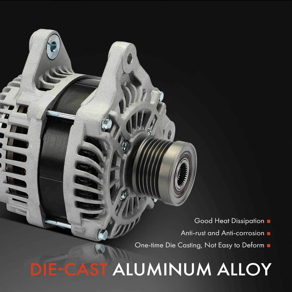 Alternador para Chevrolet City Express 2015-2018 2.0L 150A 12V CW 6 ranhuras polia - Imagem 4 de 4