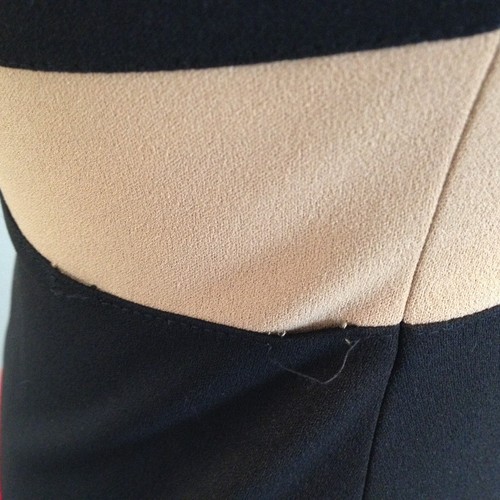 Abito donna nuovo con etichette Tommy Hilfiger girocollo zip posteriore senza maniche linea A taglia 2 - Foto 3 di 9